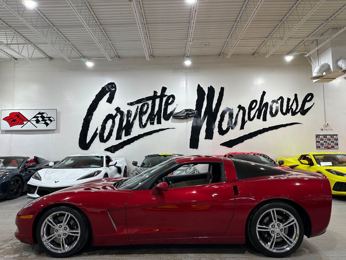 2008 [89U] Crystal Red Metallic Tintcoat Chevrolet Corvette   | C6 Corvette Photo 2