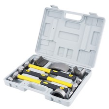 7pc Car Panel Repair Tool Kit Auto Body Hammer Dolly Set Dent Steel Fiberglass 7pc Car Panel Repair Tool Kit Auto Body Hammer Dolly Set Dent Steel Fiberglass