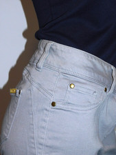 AZNW IMAN Global Chic Perfect 360 Fit Boot Cut Gray SZ 8 Regular 29" Long