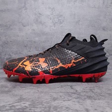 UNDER ARMOUR Blur 2 MC All American Pheonix Fire Football Cleats Mens 12 Orange