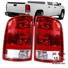 Tail Lights Compatible With 2007-2014 GMC Sierra 1500 Driver and Passenger Side