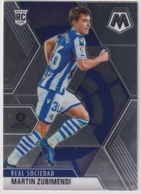 2020-21 Panini Mosaic LaLiga Soccer 6 Card Lot - Zubimendi RC Diego Carlos Prizm