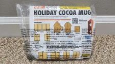 New! Sealed, Home Depot Holiday Cocoa Mug Kids Workshop Kit, w/ Pin Dec 2025