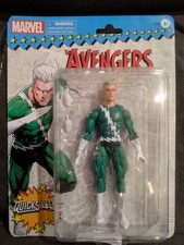 QUICKSILVER Hasbro Marvel Legends Green Retro 6  Figure New