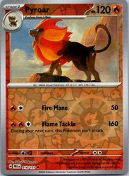 Pyroar 016/131 Prismatic Evolutions Reverse Holo