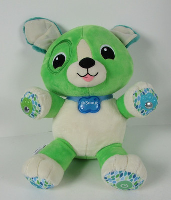 LeapFrog My Pal Scout Smarty Paws Interactive Plush Puppy Dog 12