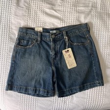 Vintage Levi's 515 Women's Blue Mid Rise Denim Shorts Size 6 , 5 inseam