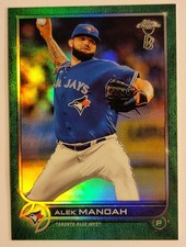 2022 Topps Chrome Ben Baller Edition - Alek Manoah #36 Green Refractor /99