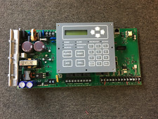 Potter IPA-60 Fire Alarm Control Panel Main Board powers on for parts-Read