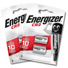 4x ENERGIZER CR2 Batteries 3V Lithium Ultra Photo Camera DLCR2 *EXPIRY 12/2035*