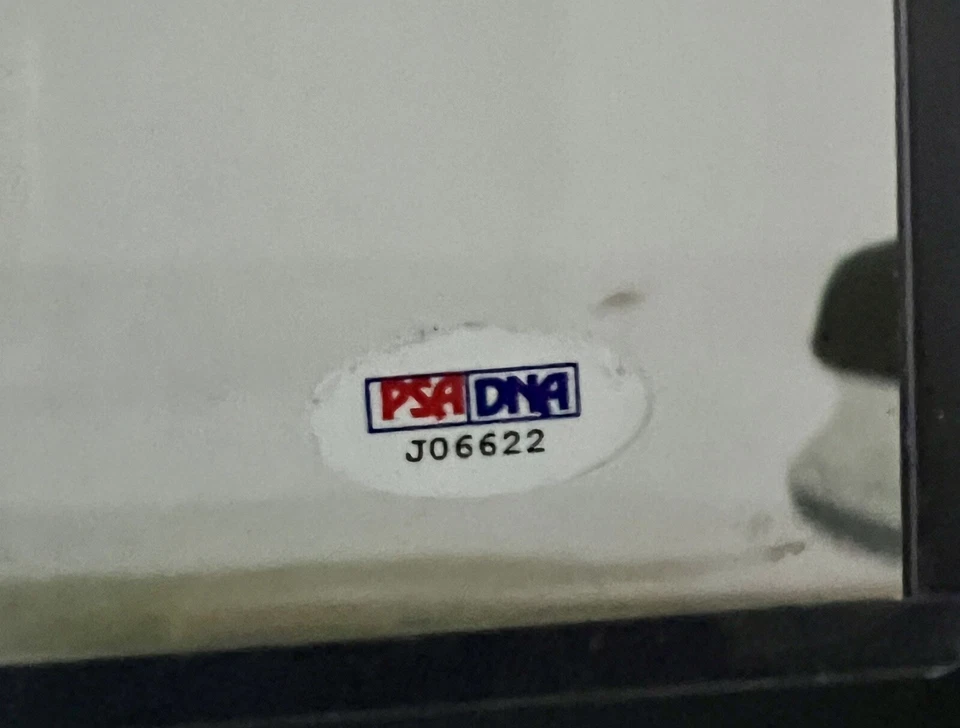 Foto firmada por John MacLean New Jersey Devils 16x20 certificado de autenticidad PSA Stanley Cup Foto 2 de 3