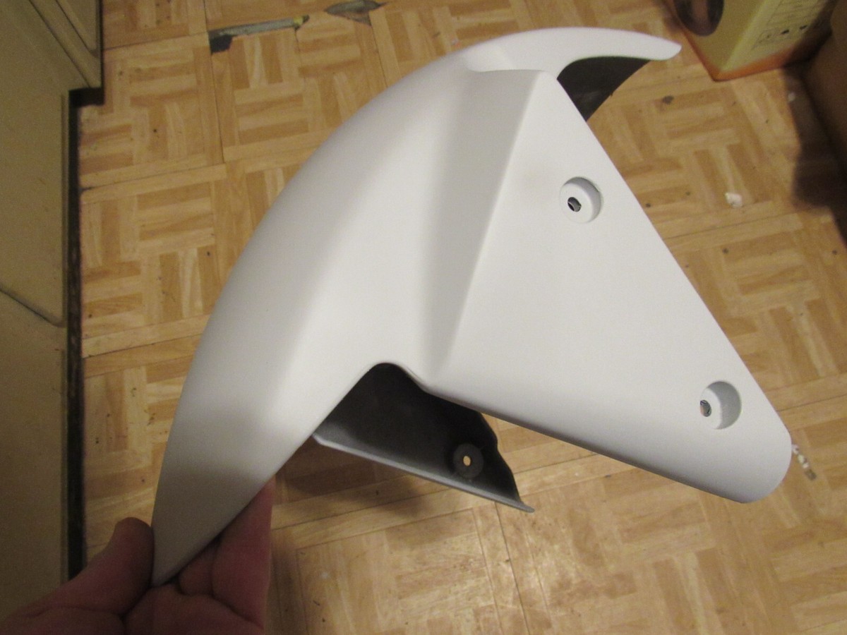 KAWASAKI 03-04 ZX6R 03 Z1000 06 Z750S OEM FRONT FENDER SILVER P/N