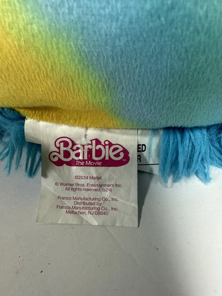 Almohadas circulares Barbie y Ken llantas esponjosas “Barbie” y “I Am Kenough”  Foto 2 de 4