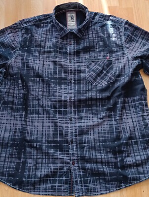 Herrenhemd Reward New York 3XL  49/50 64 66 Blau  Jeans Hemd kurzarmXXXL #