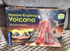 NEW Open Box Massive Erupting Volcano Model Building Kit STEM Science Experiment
