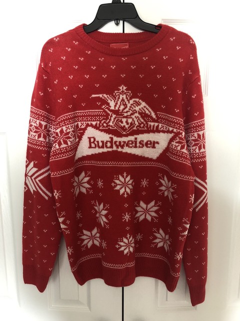 ugly sweater budweiser