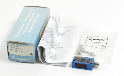Wenglor Reflex Sensor, REFLEX Button, HK12PCT7