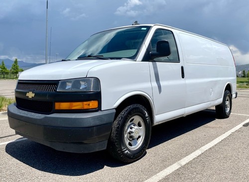 2018 Chevrolet Express 3500 Cargo Transport Van 6.0 V8 6Spd Rust Free ...