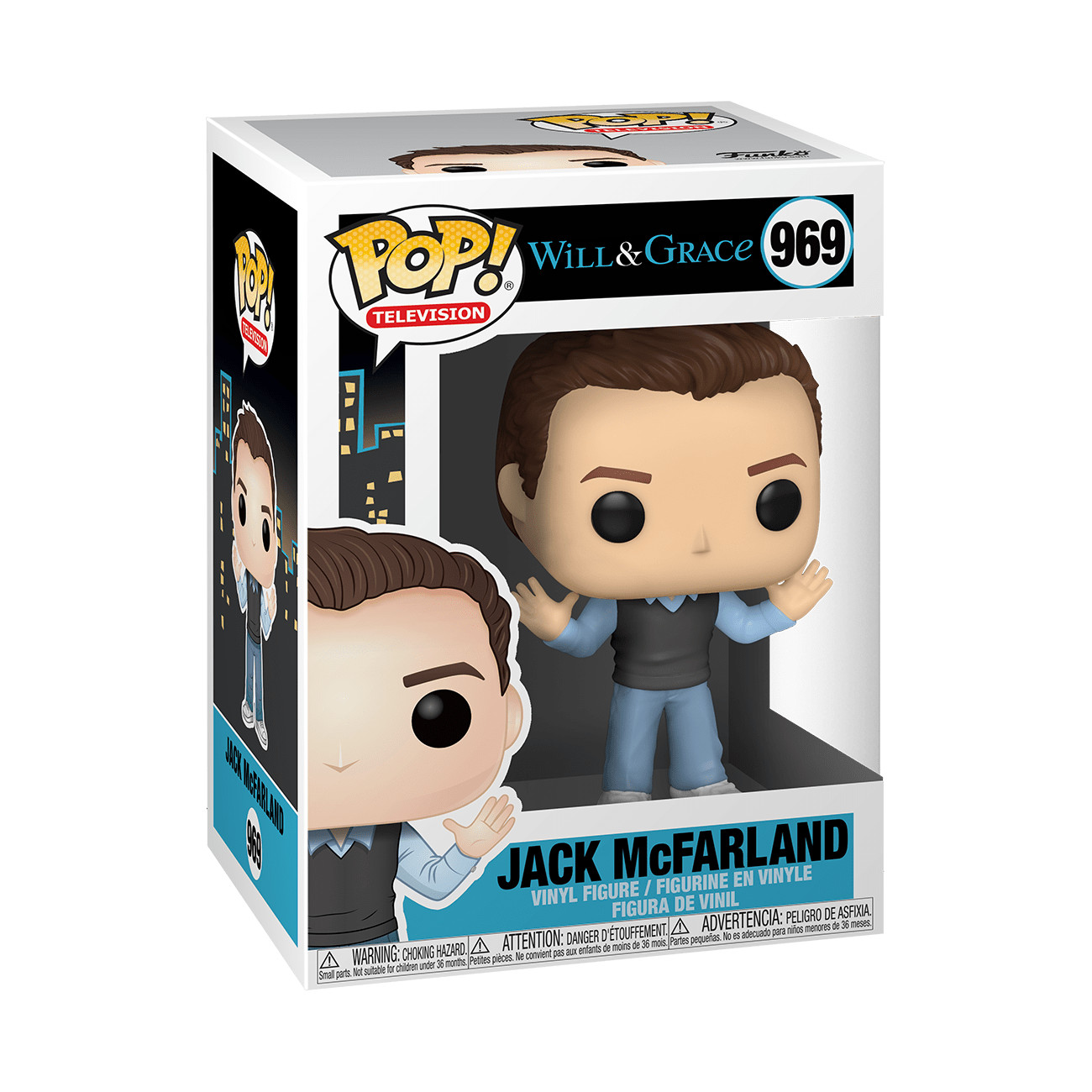 New Pop Television: Will & Grace - Jack McFarland 3.75" Funko Collectible New Pop Television: Will & Grace - Jack McFarland 3.75" Funko Collectible | Funko Pop | 2 New Pop Television: Will & Grace - Jack McFarland 3.75" Funko Collectible | Funko Pop