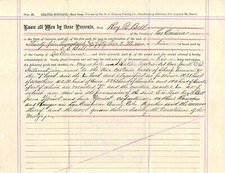 1902 LAS ANIMAS COLORADO CHATTEL MORTGAGE ON HERDS OF SHEEP