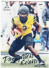 DARRYNTON EVANS 2020 PANINI LUMINANCE ROOKIE RC TENNESSEE TITANS  $1.99 ROOM