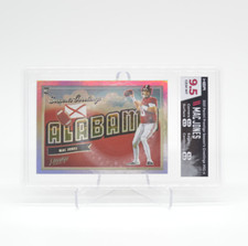 2021 Panini Prestige MAC JONES Seasons Greetings #SG-4 RC Patriots HGA 9.5 Pats