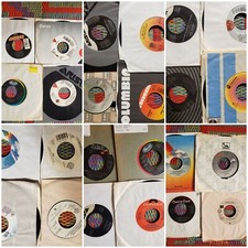 Lot Of 84 New Country Rock N' Blues 1980s 1990s VINTAGE 45 RPM Vinyl Records