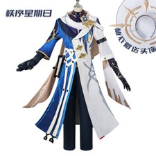 Honkai: Star Rail Sunday Cosplay Costume Men's Halloween Coat Pants Accessories