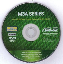 ASUS M3A AND M3A78-T Motherboard Drivers Installation Disk M1400