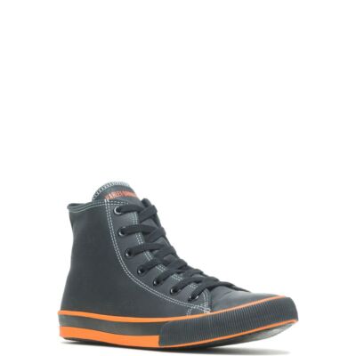 Harley-Davidson Men\'s Nathan High-Top Sneaker Black - D93816 Color BLACK Harley-Davidson® Men main image 3