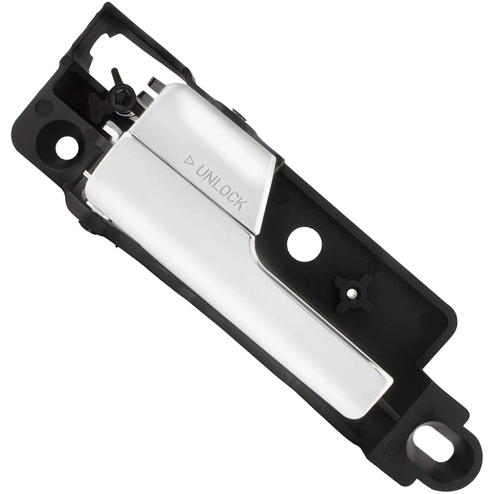 Manija de puerta interior trasera izquierda (lado del conductor) cromada para Ford Fusion 2006-2012 Foto 2 de 4