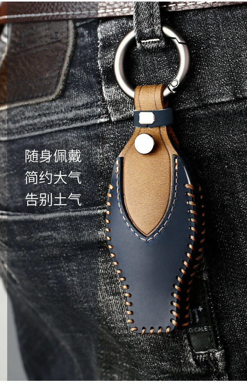 For Mercedes Benz Key Genuine Leather Case Entry Fob Skin Cover Protector Holder For Mercedes Benz Key Genuine Leather Case Entry Fob Skin Cover Protector Holder
