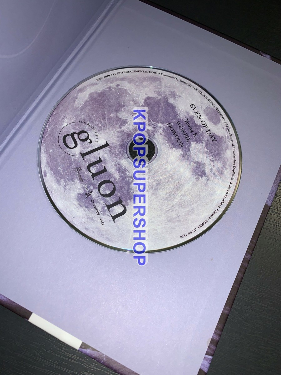 DAY6 even of day Gluon サインCD DAY6 (EVEN OF DAY) 1st Mini Album - [ The Book Of Us : Gluon