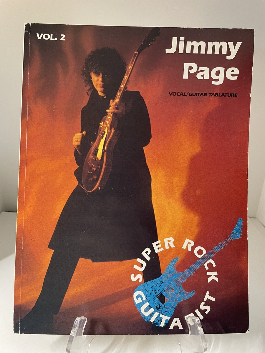 Jimmy Page, Vol. 2, Super Rock Guitarist, Songbook, 1989 | eBay
