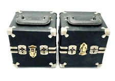 MOJAVE GRANITE V-BLOCK Precision Machinist 6"x6" PAIR (2 CT); 2 Cases Incl.; USA