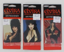 ELVIRA Air Freshener s/3 Medo EL-A Mistress of The Dark Still Sealed Full Set 