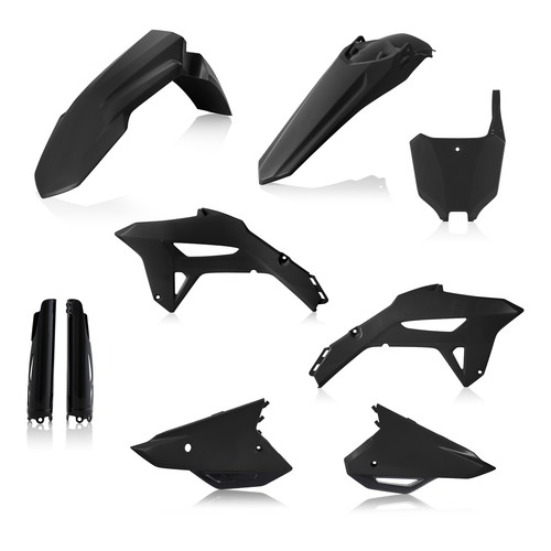 ACERBIS KIT CACHE CARENAGE NOIR HONDA CRF 450 R 2021 21 2022 22 - Photo 2/3