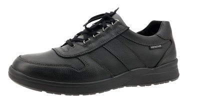 Mephisto Z5074* Mens Black Leather Casual Runoff Air Jet Shoes Size 12.5M