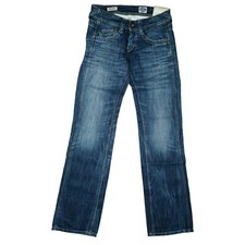 PEPE JEANS Olympia Comfort Fit straight Leg Regular W Hose 34 S W26 L34 blau NEU