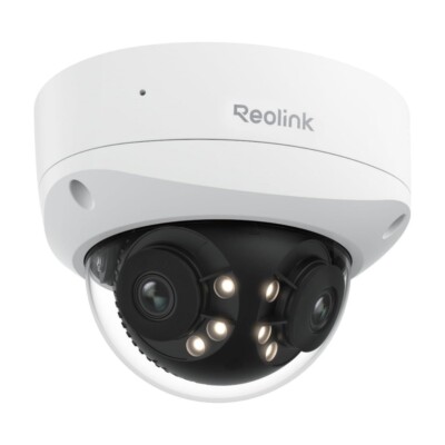 Reolink 8MP 180° Dual-Objektiv PoE IP-Kamera Überwachungskamera Smarte Erkennung