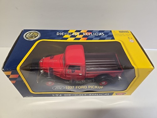 Motor Max 1937 Ford Pickup 1:24 Die-Cast New Old Stock - Picture 7 of 15