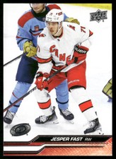 Jesper Fast 2023-24 Upper Deck Extended Series #524 Carolina Hurricanes