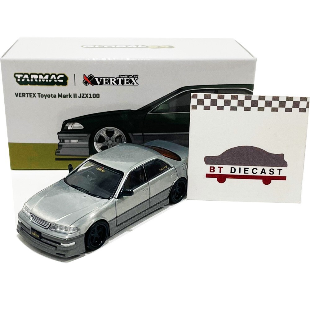 TARMAC WORKS VERTEX TOYOTA MARK II JZX100 1/64 DIECAST T64G