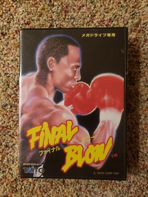 Final Blow Sega Mega Drive US Seller