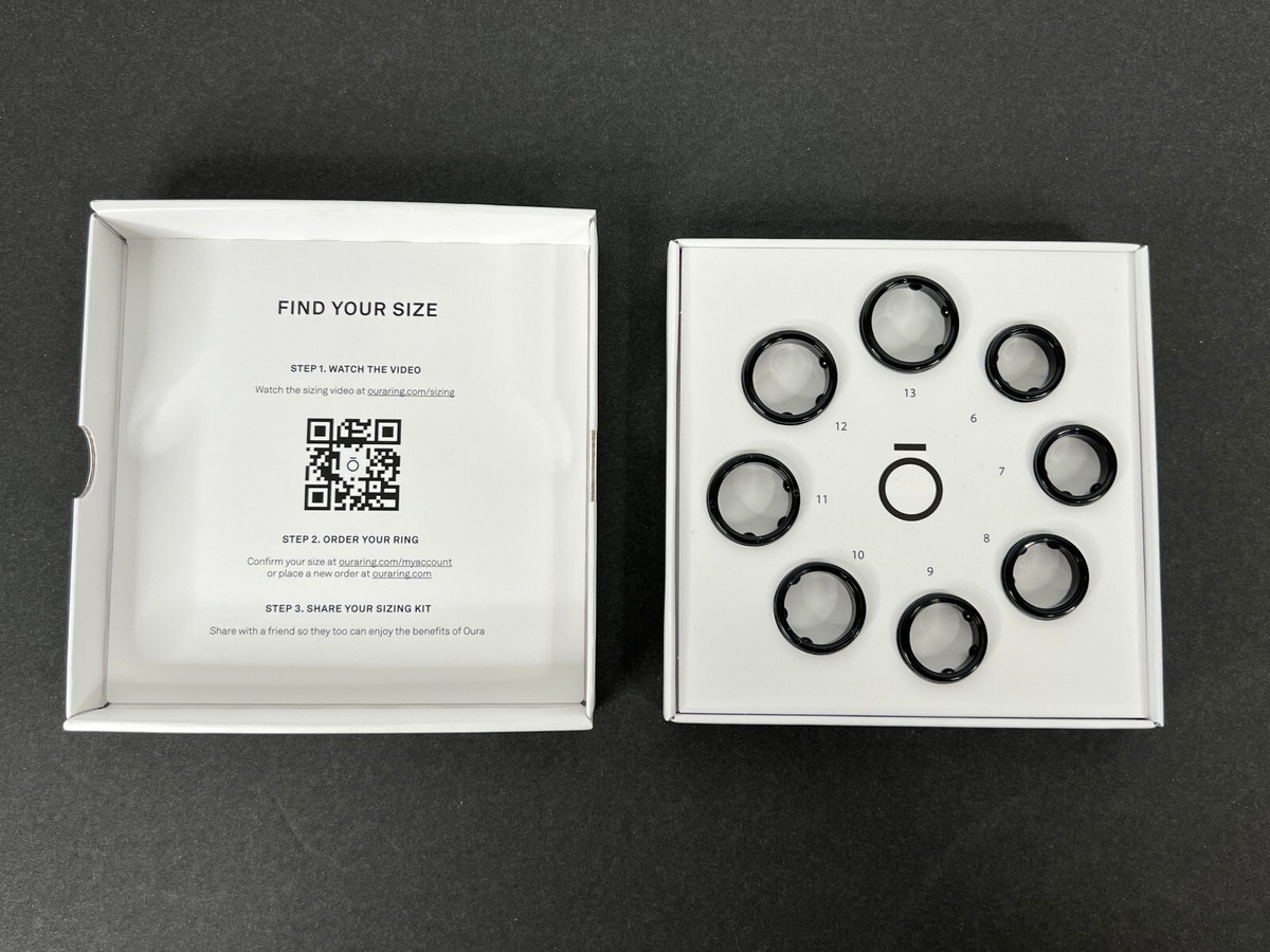 Ring Sizing Kit Sizes 6 7 8 9 10 11 12 13 JZ98-0030 Oura