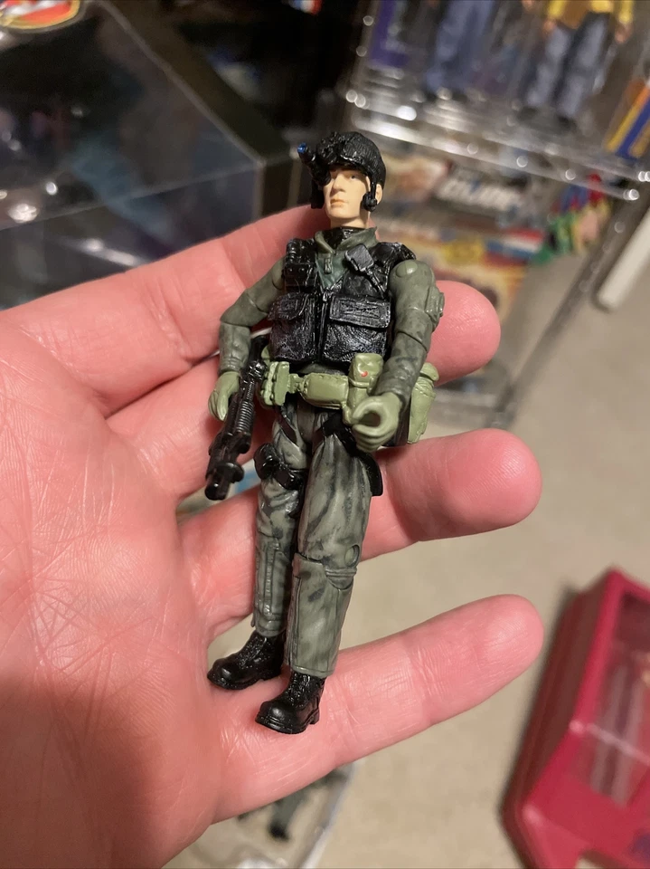 Figura de acción vintage 2002 bbi Elite Force 1/18 - Navy SEAL Night Ops Foto 4 de 4