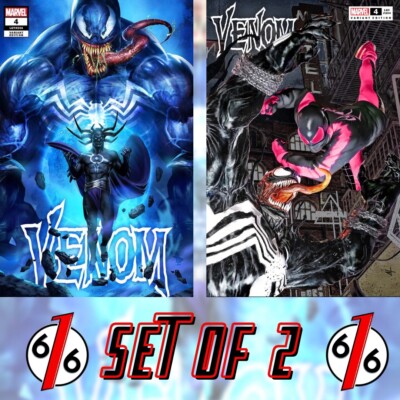     VENOM #4 TURINI & WILKINS Trade Dress Variant Set MERIDIUS Miles Morales