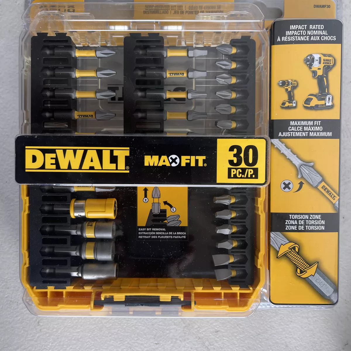 Dewalt max fit bits outlet