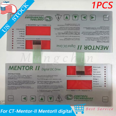 Membrane Keypad Keyboard 7-Pins For Mentor II CT-Mentor-II Digital DC Drive US