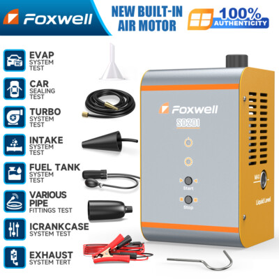 FOXWELL SD201 EVAP Nebelmaschine Lecksucher Kraftstoffleitungssystem Diagnoseger